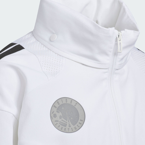 adidas阿迪达斯2025男大童JK BTS WV JKT梭织连帽外套KC2542