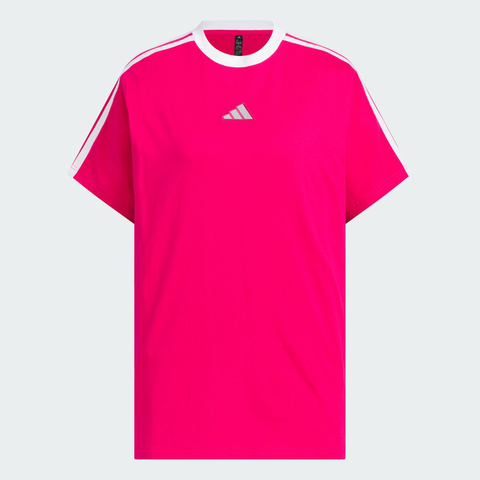 adidas阿迪达斯2025女子S BF TEE针织无领短TKC5440