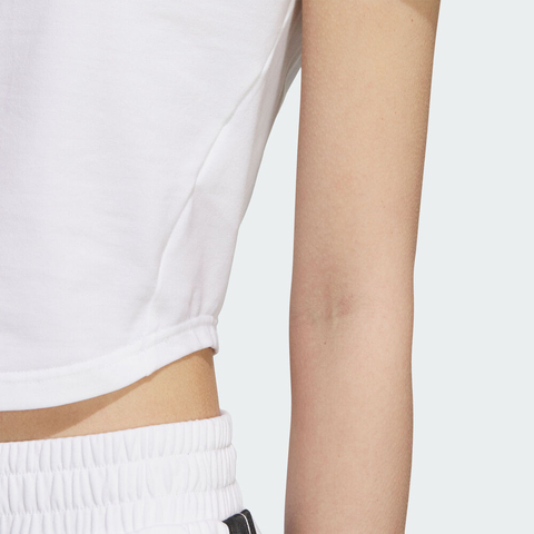 adidas阿迪达斯2025女子S BABY TEE针织无领短TKB7752