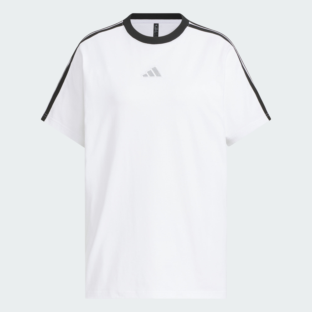 adidas阿迪达斯2026女子S BF TEE针织无领短TKB7759