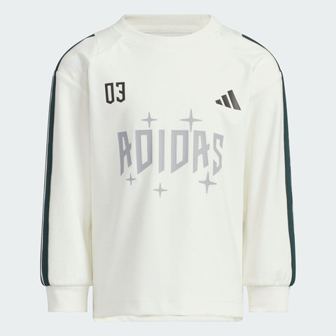 adidas阿迪达斯2025男小童LK LS TEE SET长袖套服KC5991