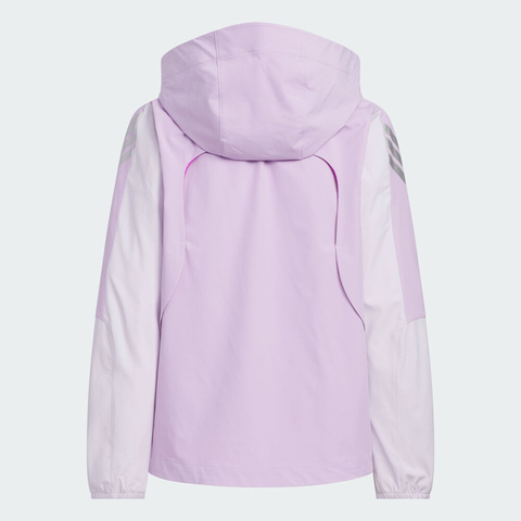 adidas阿迪达斯2025女大童JK PE WV JKT梭织连帽外套KC2530