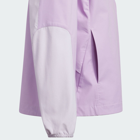 adidas阿迪达斯2025女大童JK PE WV JKT梭织连帽外套KC2530