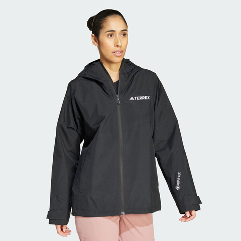 adidas阿迪达斯2025女子W XPR 2L GORE J梭织连帽外套JD8362