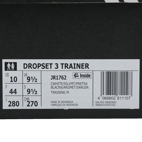 adidas阿迪达斯2025中性DROPSET 3 TRAINER男训运动JR1762