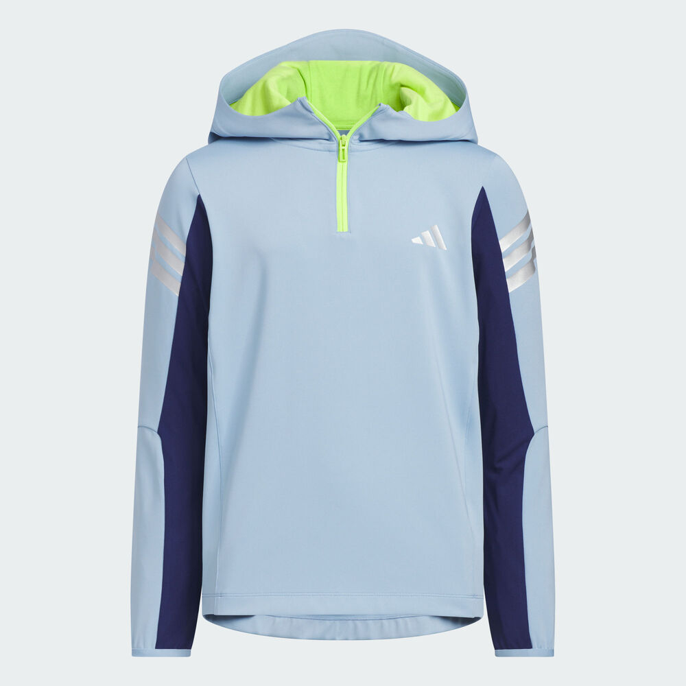 adidas阿迪达斯2025男大童JK PE KN HDY针织连帽卫衣KC2519