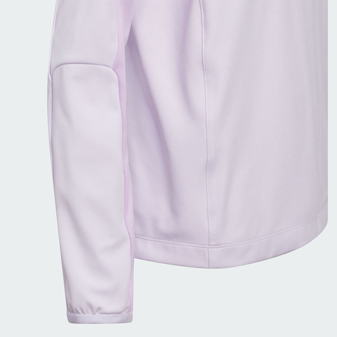 adidas阿迪达斯2025女大童JK PE KN HDY针织连帽卫衣KC2520