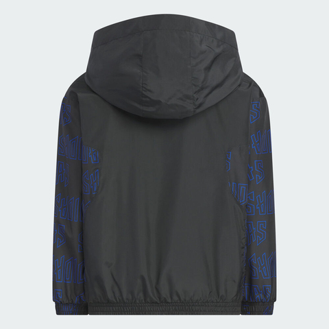 adidas阿迪达斯2025男小童LK BTS AOP JKT梭织连帽外套KC5986