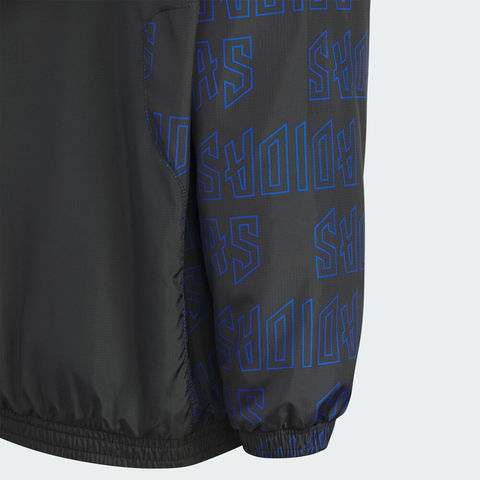 adidas阿迪达斯2025男小童LK BTS AOP JKT梭织连帽外套KC5986