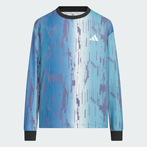 adidas阿迪达斯2025男大童JK BTS 2IN1 TEE针织无领长TKC2548