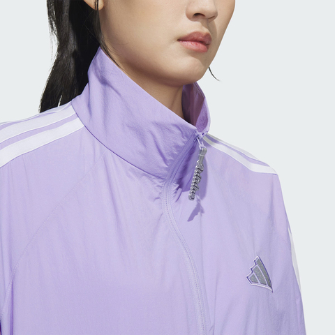 adidas阿迪达斯2025女子S LW JKT梭织连帽外套KC0182