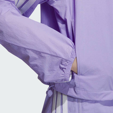 adidas阿迪达斯2025女子S LW JKT梭织连帽外套KC0182