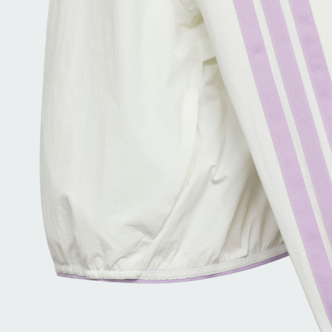 adidas阿迪达斯2025女大童JG BTS WV JKT梭织无帽外套KC2547