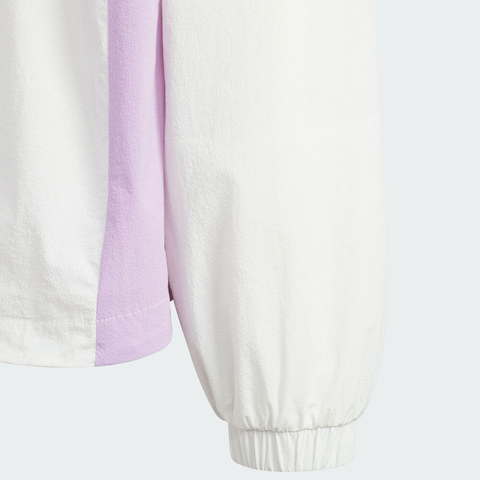 adidas阿迪达斯2025女小童LG BTS WV JKT梭织连帽外套KC5988