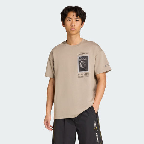 adidas阿迪达斯2025男子NG U AR F GFX T针织无领短TKC2350