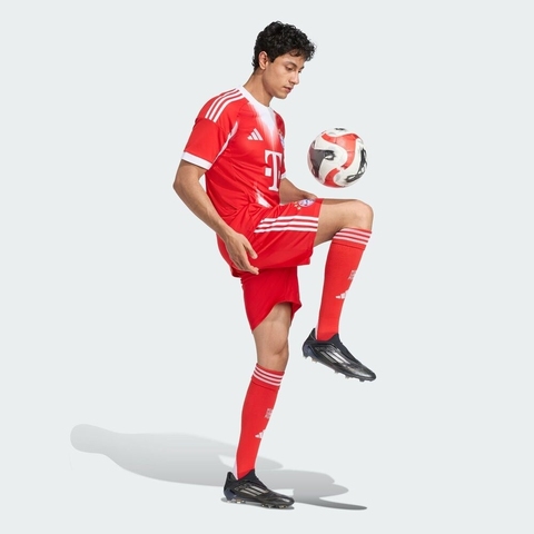 adidas阿迪达斯2025男子FCB H SHO针织短裤JJ2133