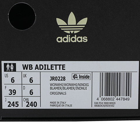 adidas阿迪达斯2025中性WB ADILETTEENERGYJR0228