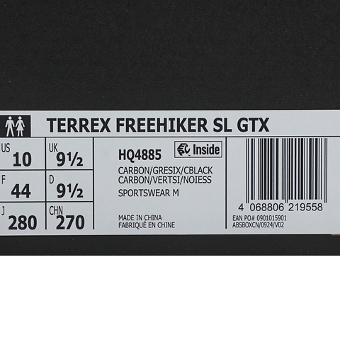 adidas阿迪达斯2025中性TERREX FREEHIKER SL GTXSPW FTW-跑步HQ4885