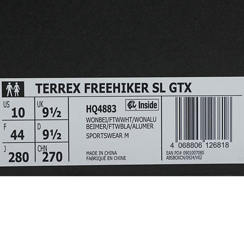 adidas阿迪达斯2025中性TERREX FREEHIKER SL GTXSPW FTW-跑步HQ4883