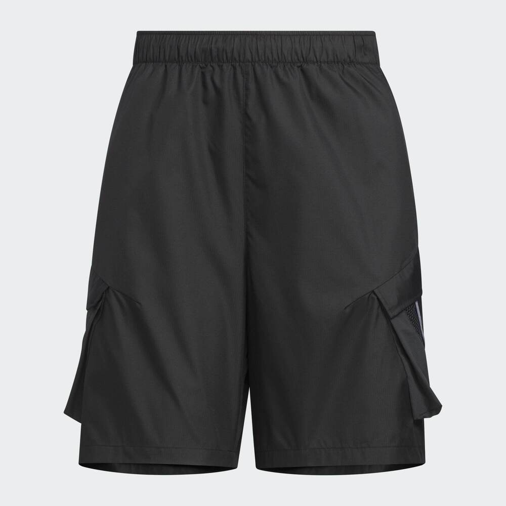 adidas阿迪达斯2025男子FOS WVN CAR SHO梭织短裤KF0672