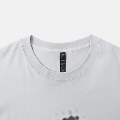 adidas阿迪达斯2025男子FOS GFX TEE SS针织无领短TKF0678