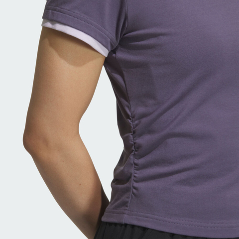 adidas阿迪达斯2025女子FOS SLIM TEE SS针织无领短TKF0696