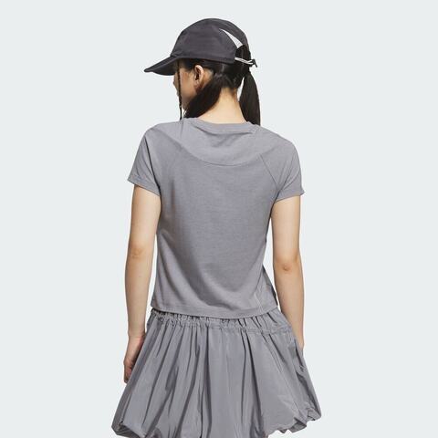 adidas阿迪达斯2025女子FUSTL W TEE SS针织无领短TKC2722