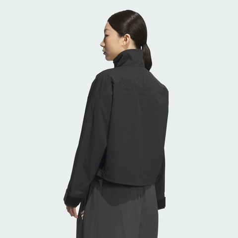 adidas阿迪达斯2025女子FUSTL W WV JKT1梭织无帽外套KC2719