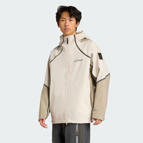 adidas阿迪达斯2025男子NG CP HD JKT梭织连帽外套KC2342