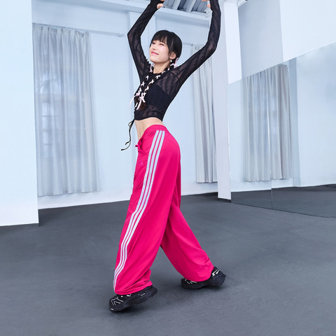 adidas阿迪达斯2026女子S MESH LS TEE梭织无领长TKB7607