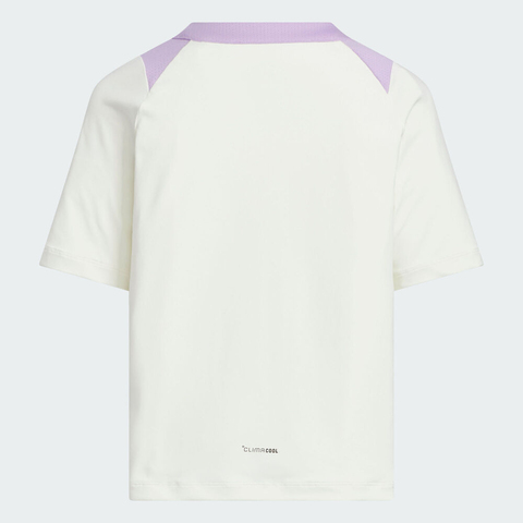 adidas阿迪达斯2025女小童LK BTS TEE SS针织无领短TKF5104