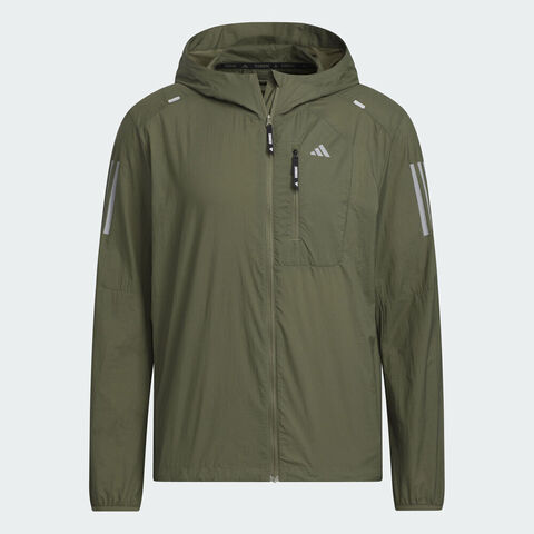 adidas阿迪达斯2025男子RN DWR JKT M梭织连帽外套KH3754