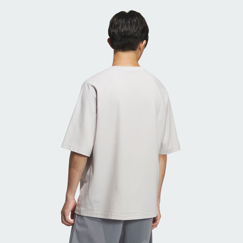 adidas阿迪达斯2025男子FUSTL M TEE SS3针织无领短TKH1486