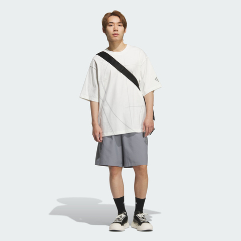 adidas阿迪达斯2025男子FUSTL M WV SHO2梭织短裤KC6070