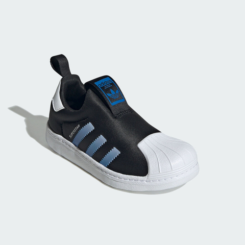 adidas阿迪达斯2025男小童SUPERSTAR 360 C三叶草童装KI8791