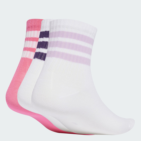 adidas阿迪达斯2025女大童LK RIB 3PP SO中袜优惠装JW3413