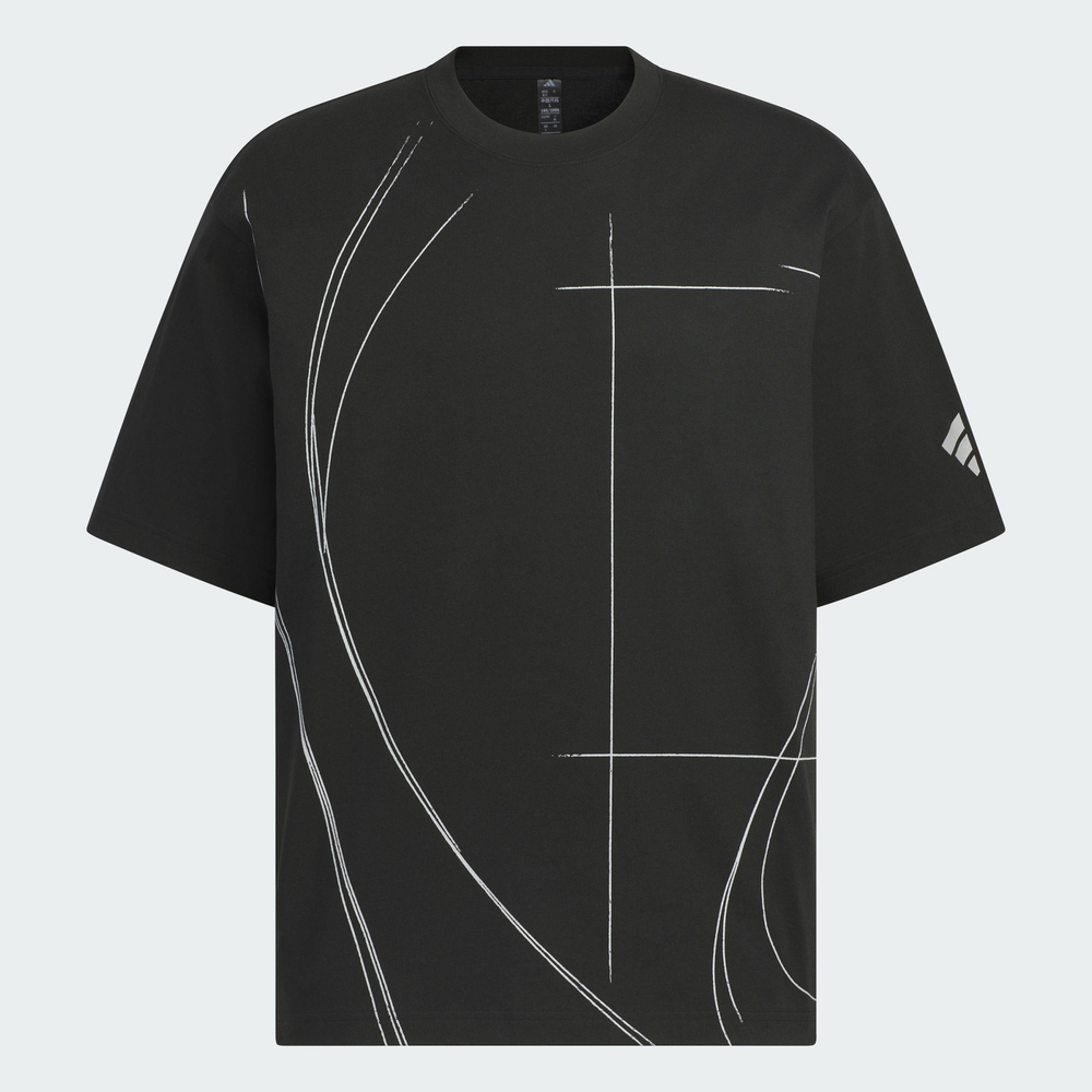 adidas阿迪达斯2025男子FUSTL M TEE SS2针织无领短TKC0124