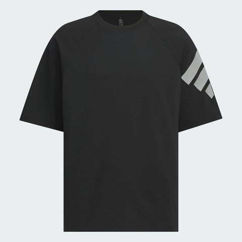 adidas阿迪达斯2025男子FUSTL M TEE SS3针织无领短TKH1485