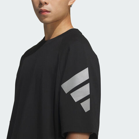 adidas阿迪达斯2025男子FUSTL M TEE SS3针织无领短TKH1485