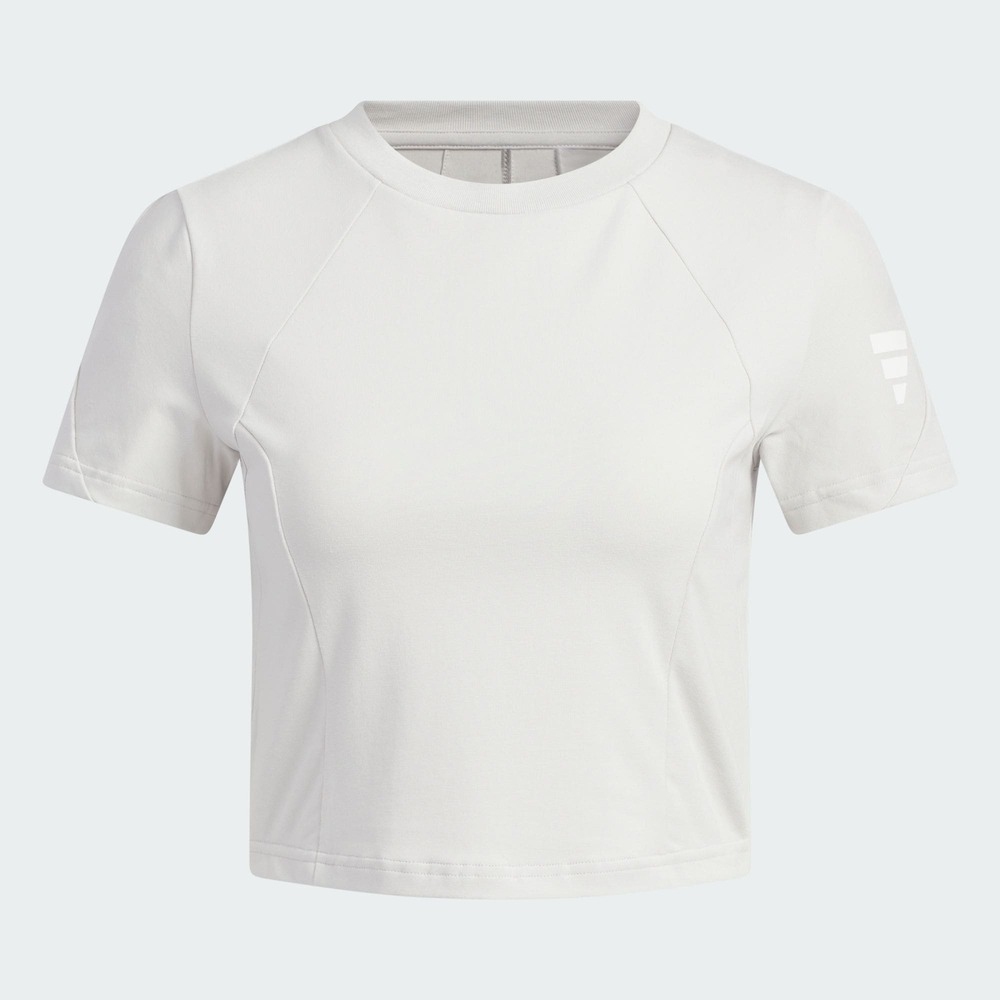 adidas阿迪达斯2025女子FOS SO BABY TEE针织无领短TKG5177