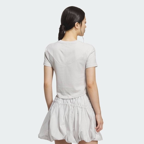 adidas阿迪达斯2025女子FOS SO BABY TEE针织无领短TKG5177