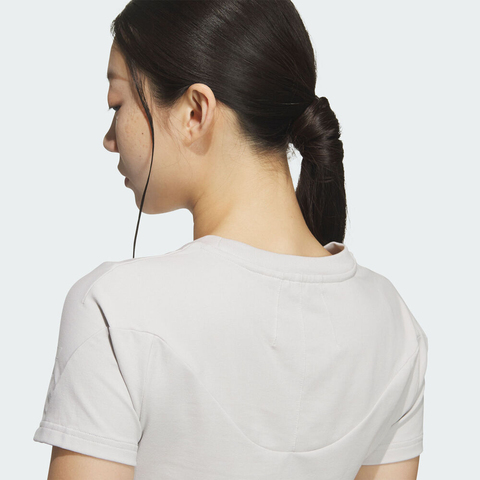 adidas阿迪达斯2025女子FOS SO BABY TEE针织无领短TKG5177