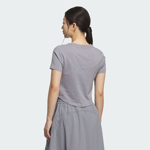 adidas阿迪达斯2025女子FOS SO BABY TEE针织无领短TKG5176