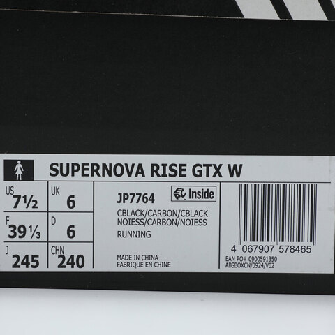 adidas阿迪达斯2025女子SUPERNOVA RISE GTX W跑步常规JP7764