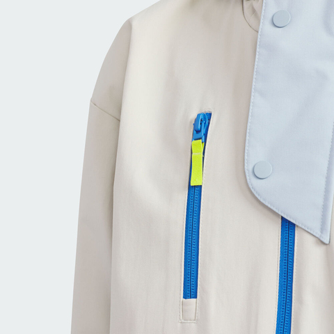 adidas阿迪达斯2025男大童JK WV JKT梭织连帽外套KC0198