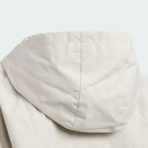 adidas阿迪达斯2025女大童JG WV JKT梭织连帽外套KC0200