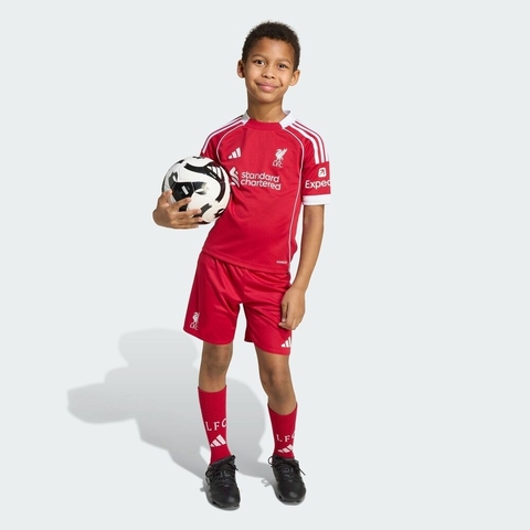 adidas阿迪达斯2025男小童LFC H MINI短袖套服JV6442
