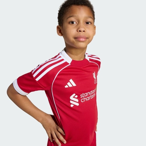 adidas阿迪达斯2025男小童LFC H MINI短袖套服JV6442