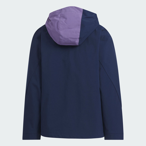 adidas阿迪达斯2025女大童JK WV JKT梭织连帽外套KC0199