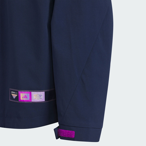 adidas阿迪达斯2025女大童JK WV JKT梭织连帽外套KC0199